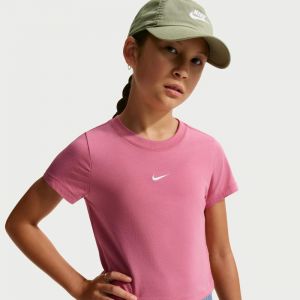 Футболка дитяча тенісна Nike G NSW TEE SS SLIM MOD CROP pink